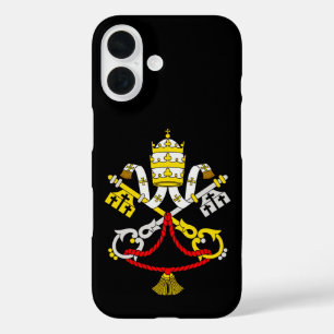Wappen des Vatikans Premium Kunst Emblem iPhone 16 Hülle