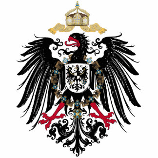 Wappen Deutsches Reich 1889 Reichsadler Freistehende Fotoskulptur