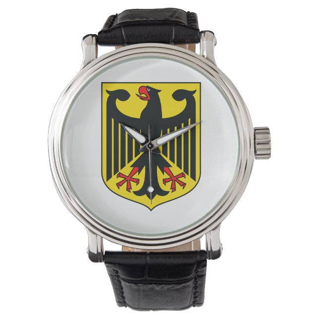 Wappen Deutschlands Armbanduhr (Vorderseite)