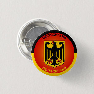Wappen Deutschlands in Kreisform Button