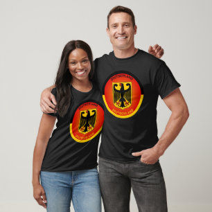 Wappen Deutschlands in Kreisform T-Shirt