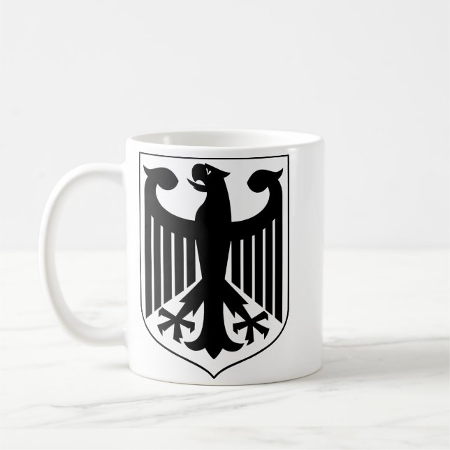 Wappen Deutschlands Kaffeetasse (Links)