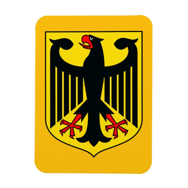 Wappen Deutschlands Magnet (Vertikal)