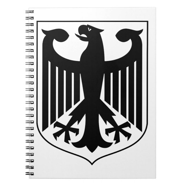 Wappen Deutschlands Notizblock (Vorderseite)