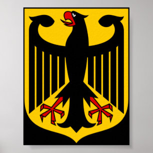 Wappen Deutschlands Poster