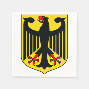 Wappen Deutschlands Serviette