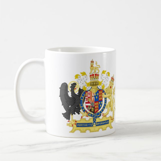 Wappen - England Kaffeetasse (Links)