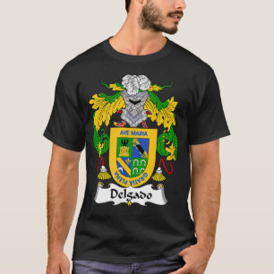 Wappen-Familienwappen Delgado T-Shirt