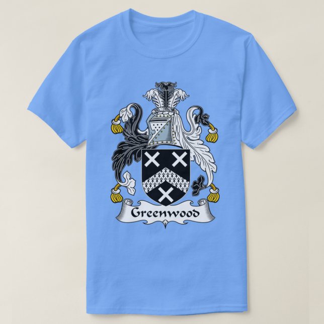 Wappen-Familienwappen T-Shirt (Design vorne)