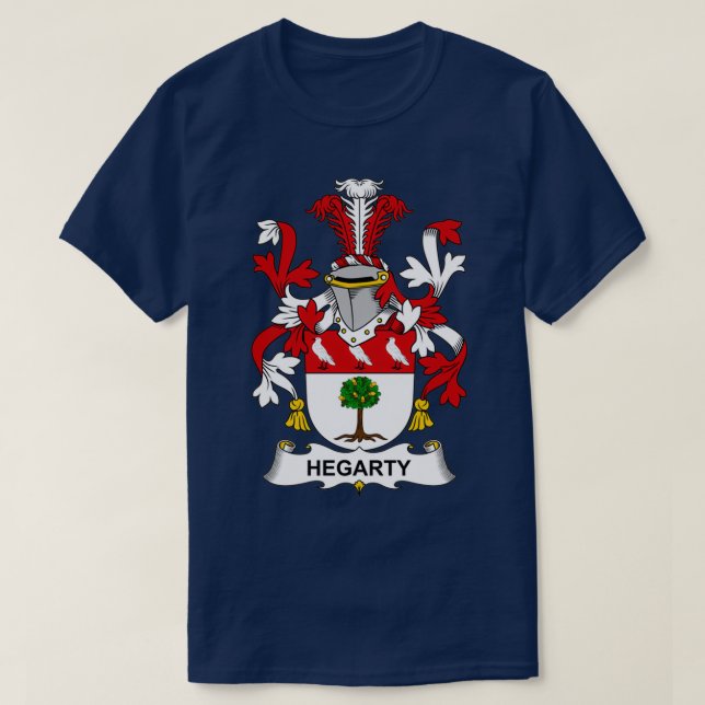 Wappen-Familienwappen T-Shirt (Design vorne)