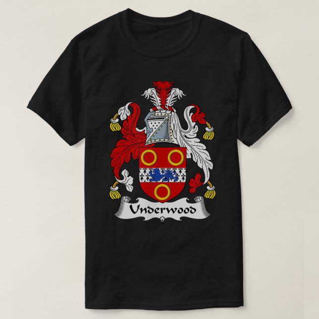 Wappen-Familienwappen T-Shirt (Design vorne)