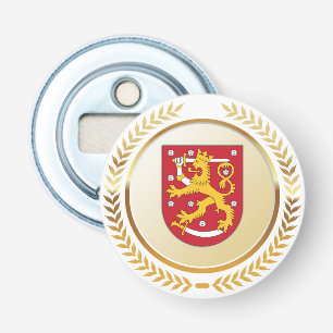 Wappen Finnlands Flaschenöffner