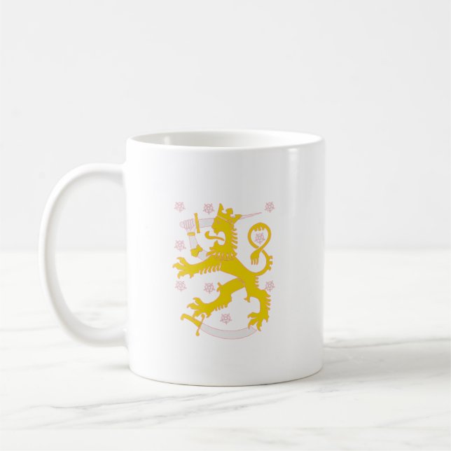 Wappen Finnlands Kaffeetasse (Links)