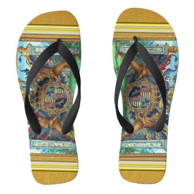 Wappen Flip Flops (Fußbett)
