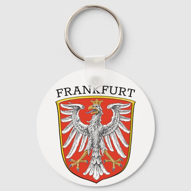 Wappen Frankfurts - DEUTSCHLAND Schlüsselanhänger (Vorderseite)