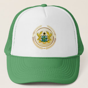 Wappen Ghanas Truckerkappe