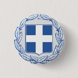 Wappen Griechenlands Button