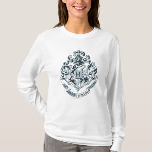 Wappen Harry Potter Hogwarts - Blau T-Shirt