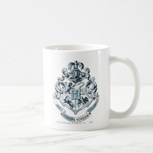 Wappen Harry Potter   Hogwarts - Blau Tasse
