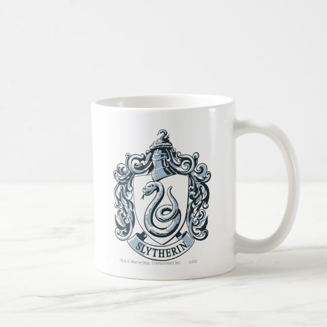 Wappen Harry Potter | Slytherin - Eis-Blau Tasse (Rechts)