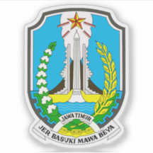 Wappen in der Provinz Ostjeranien, Indonesien