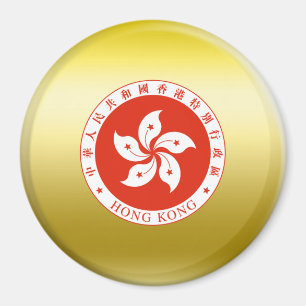 Wappen in Hongkong Magnet