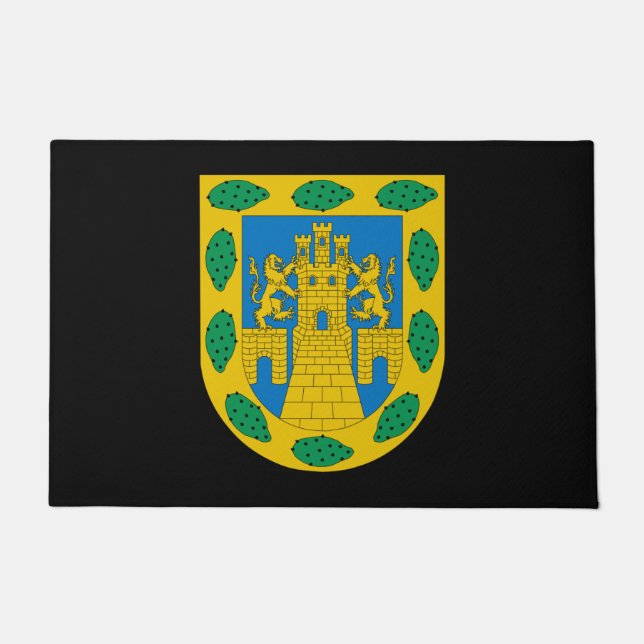 Wappen in Mexiko Stadt Fußmatte (Vorderseite)