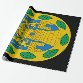 Wappen in Mexiko Stadt Geschenkpapier