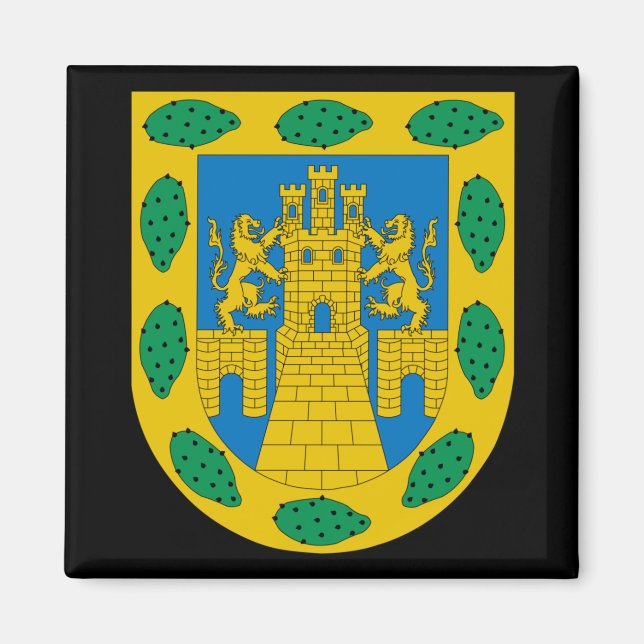 Wappen in Mexiko Stadt Magnet (Vorne)