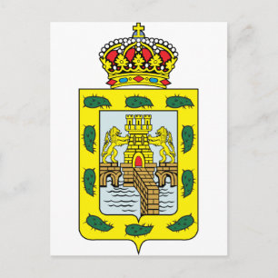Wappen in Mexiko-Stadt Postkarte