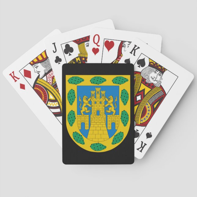 Wappen in Mexiko Stadt Spielkarten (Rückseite)