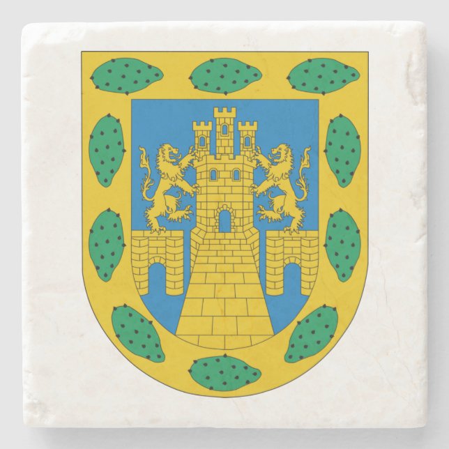 Wappen in Mexiko Stadt Steinuntersetzer (Vorderseite)