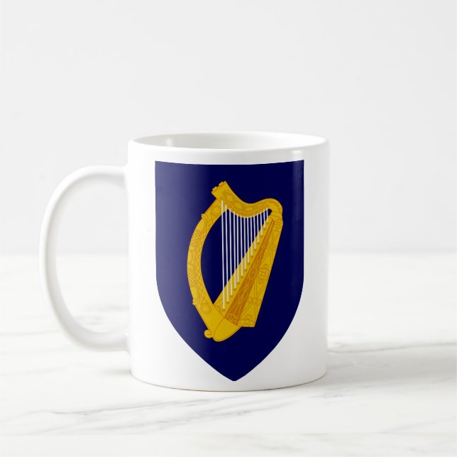 Wappen Irlands Kaffeetasse (Links)