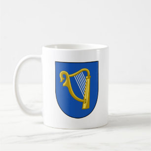 Wappen Irlands Kaffeetasse