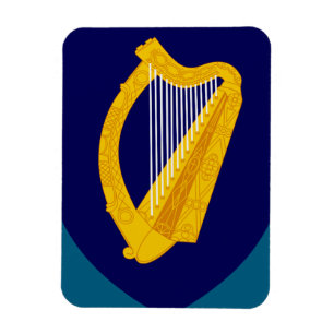 Wappen Irlands Magnet