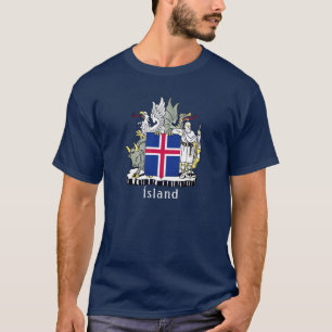 Wappen Islands T-Shirt