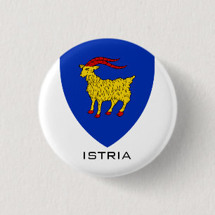Wappen Istriens - Adriatisches Erbe Button