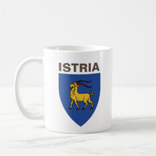 Wappen Istriens Kaffeetasse