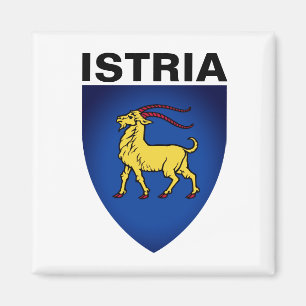 Wappen Istriens Magnet