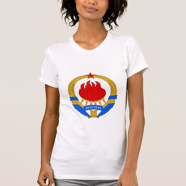 Wappen Jugoslawiens (1945-1992) T-Shirt (Vorderseite)