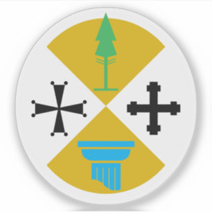 Wappen Kalabriens, Italien Aufkleber
