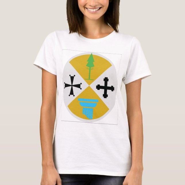 Wappen Kalabriens (Italien) T-Shirt (Vorderseite)
