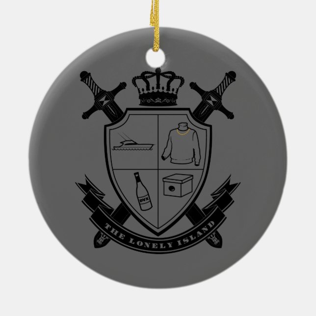 Wappen Keramikornament (Hinten)