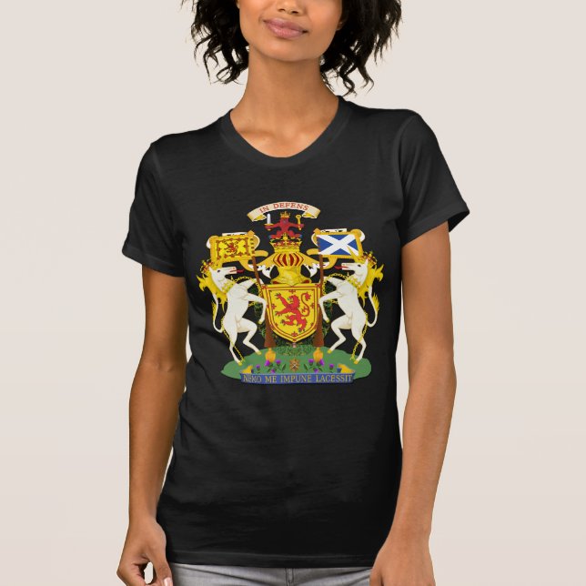Wappen Königreich von Schottland T-Shirt (Vorderseite)