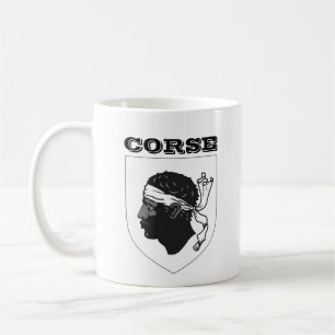 Wappen Korsikas (Frankreich) Kaffeetasse