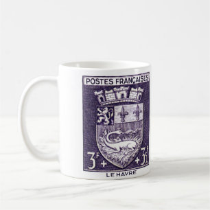 Wappen, La Havre Frankreich Tasse