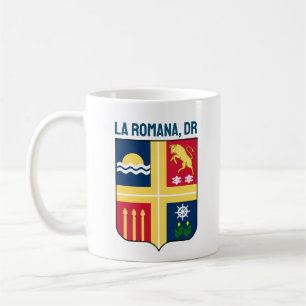 Wappen - La Romana, Dominikanische Republik Kaffeetasse
