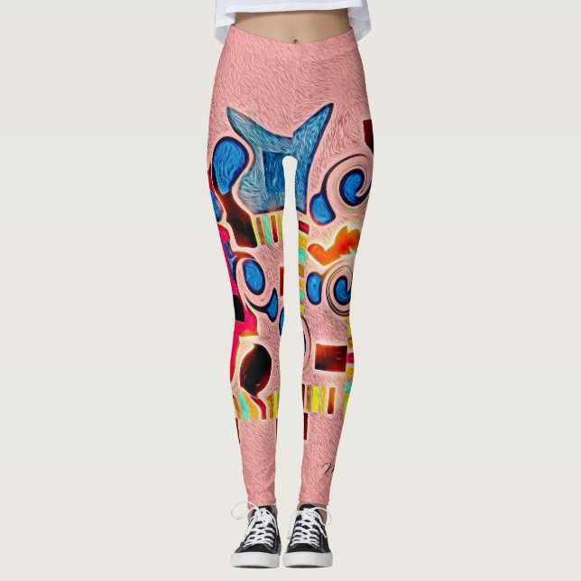 "Wappen"-Leggings Leggings (Vorderseite)