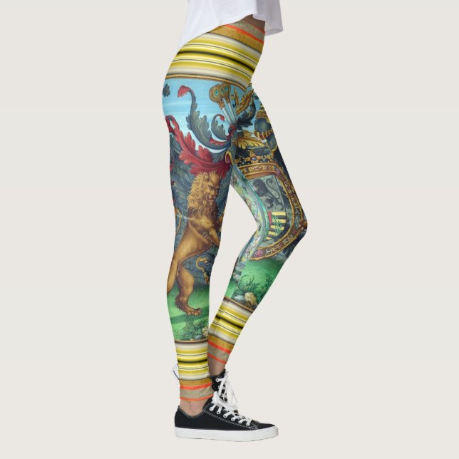 Wappen-Leggings Leggings (Rechts)
