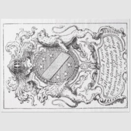 Wappen, Löwen Seidenpapier